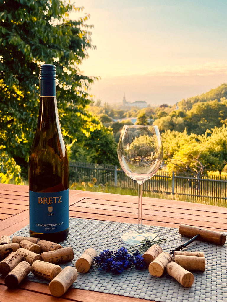 Bretz Gewürztraminer Spätlese Weißwein Mild Ausgezeichnet Bild 1