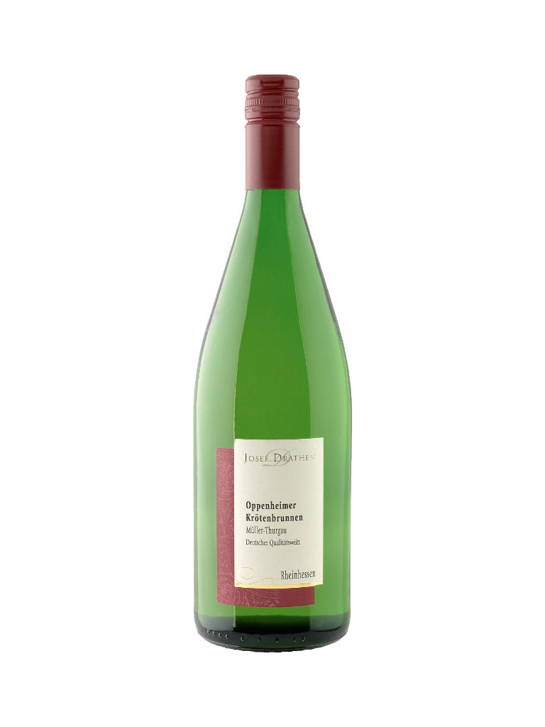 Josef Drathen Oppenheimer Krötenbrunnen Müller-Thurgau Weißwein Lieblich 1 Liter