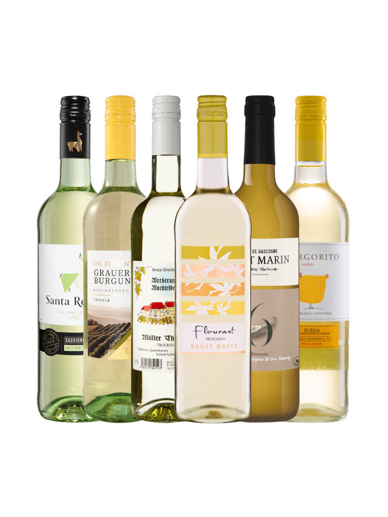 Weinpaket 6 Flaschen "Wein zu Spargel" mein-weinladen.com 