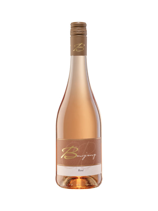 Boujong Rosé Feinherb Flaschenabbildung
