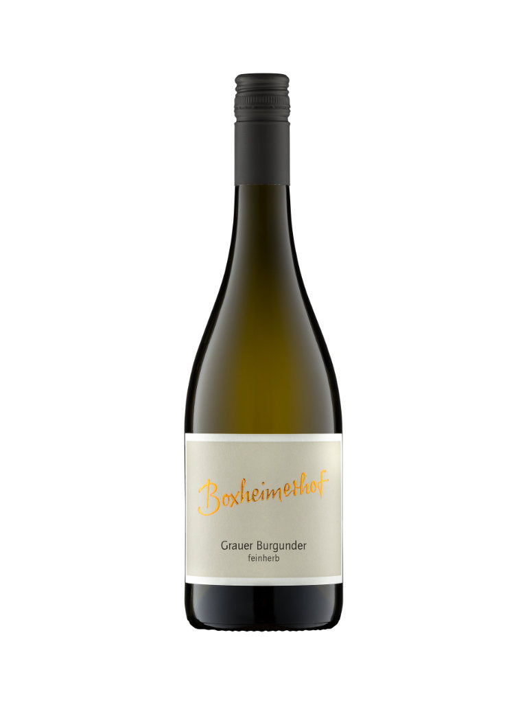 Boxheimerhof Grauer Burgunder Feinherb Weißwein Flaschenabbildung