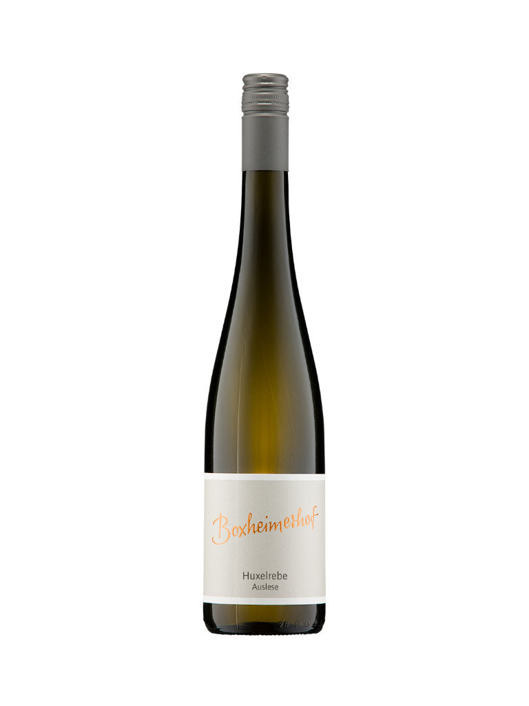 Boxheimerhof Huxelrebe Auslese Weisswein Süß Flaschenabbildung