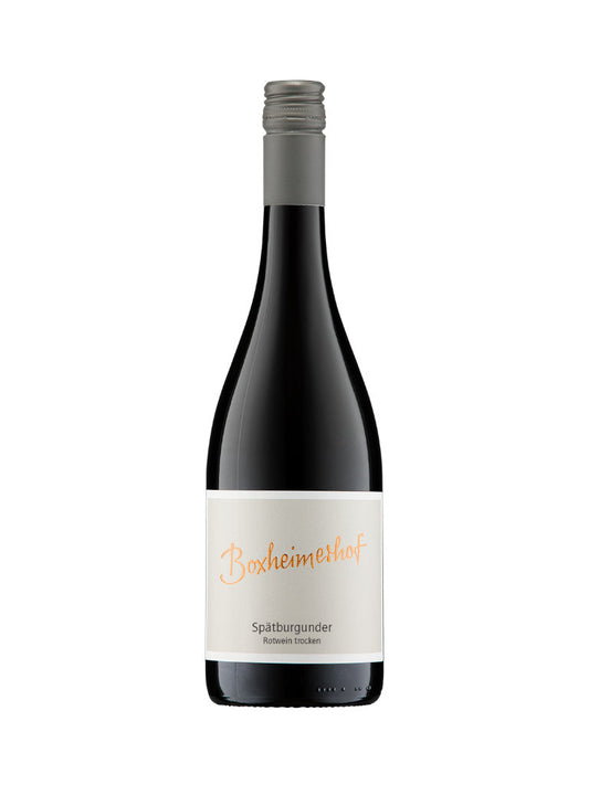 Boxheimerhof Spätburgunder Rotwein Trocken Flaschenabbildung