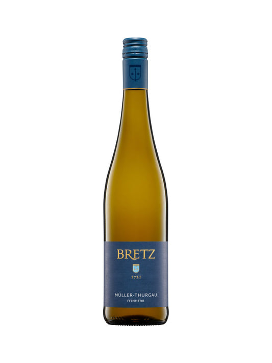 Bretz Müller-Thurgau Feinherb Bechtolsheimer Petersberg Weißwein Halbtrocken Ausgezeichnet