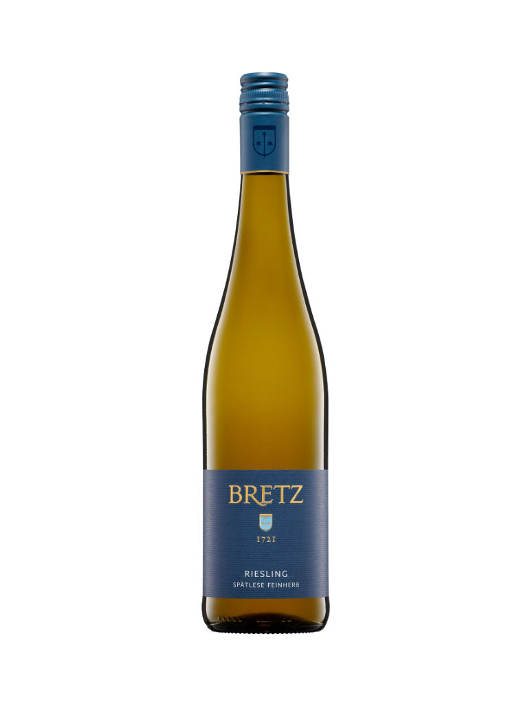 Bretz Bechtolsheimer Petersberg Riesling Spätlese feinherb Flaschenabbildung