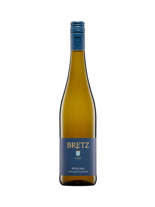 Bretz Bechtolsheimer Petersberg Riesling Spätlese feinherb Flaschenabbildung