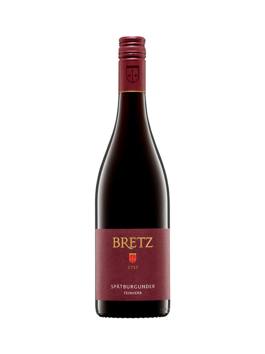 Bretz Spätburgunder Feinherb Bechtolsheimer Petersberg Rotwein Halbtrocken Ausgezeichnet