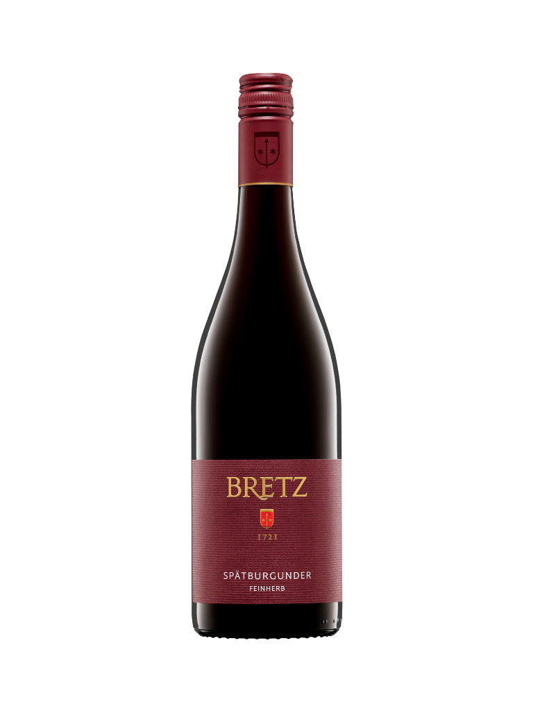 Bretz Spätburgunder Feinherb Bechtolsheimer Petersberg Rotwein Halbtrocken Ausgezeichnet