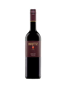 Bretz Merlot Rotwein trocken Rheinhessen Deutschland Ausgezeichnet
