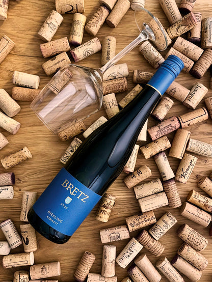 Bretz Riesling Kabinett Weißwein mild Rheinhessen Deutschland ausgezeichnet Bild 1