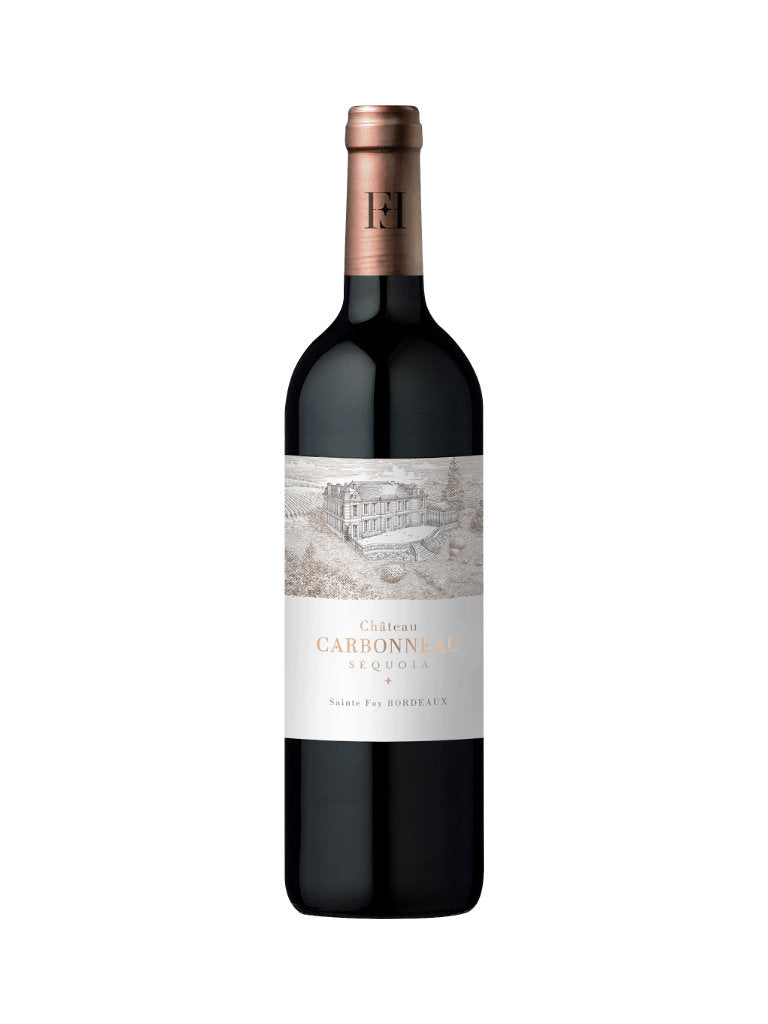 Chateau Carbonneau Sequoia Rotwein Trocken Frankreich Bordeaux Vegan Ausgezeichnet