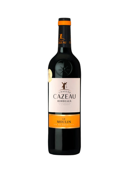Chateau Cazeau Le Moulin Bordeaux Rotwein Trocken Frankreich Vegan Ausgezeichnet