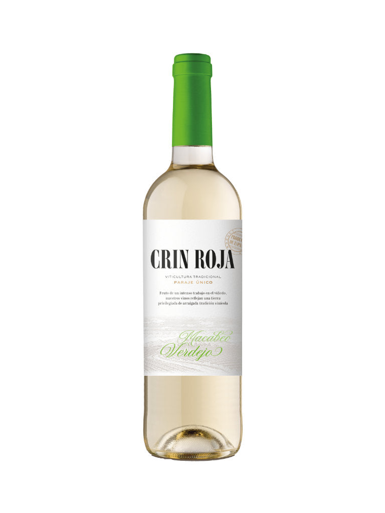 Crin Roja Macabeo Verdejo Weißwein Flaschenabbildung