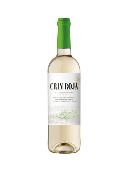 Crin Roja Macabeo Verdejo Weißwein Flaschenabbildung