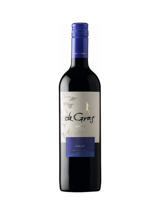 De Gras Merlot Flaschenabbildung