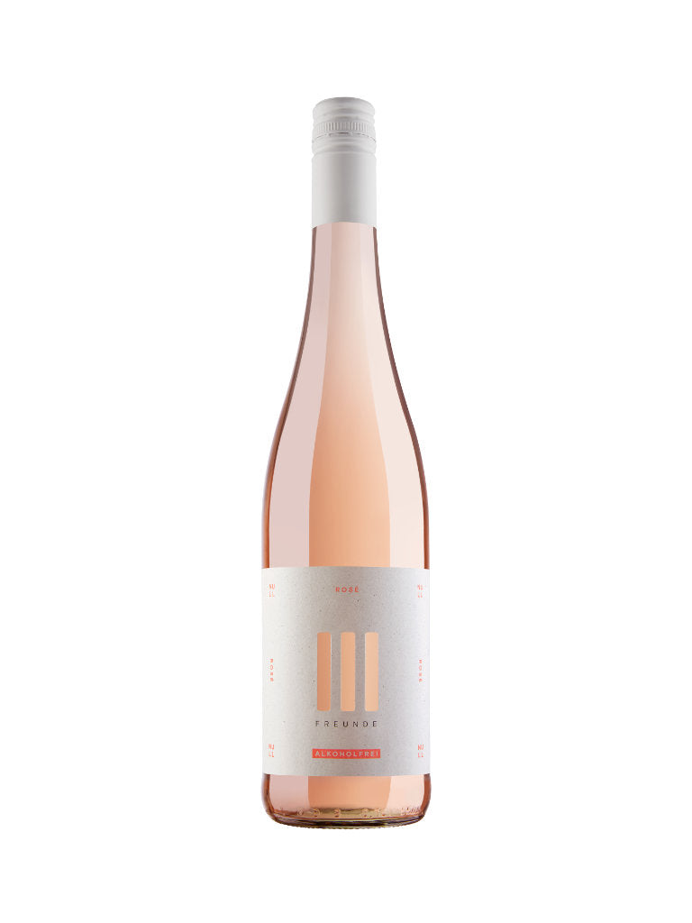 III Freunde Rosé Alkoholfrei Flaschenabbildung