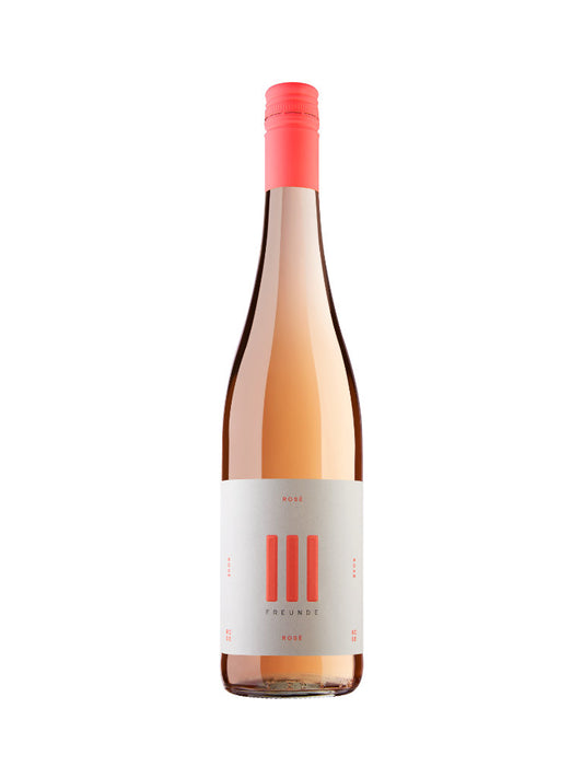 III Freunde Rosé Flaschenabbildung
