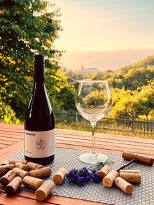Eimermann Dornfelder lieblich Rotwein Deutschland Rheinhessen vegan Bild 1