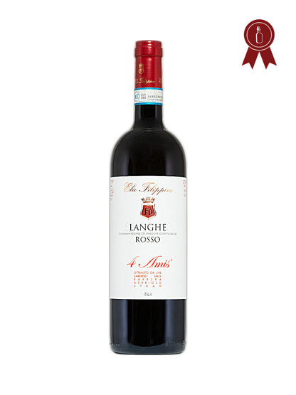 Elio Filippino Langhe Rosso 4 Amis D.O.C. | Rotwein Trocken | 0,75l – Mein  Weinladen