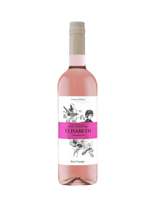 Elisabeth Vigneronne Rose Prestige-Rosewein Flaschenabbildung
