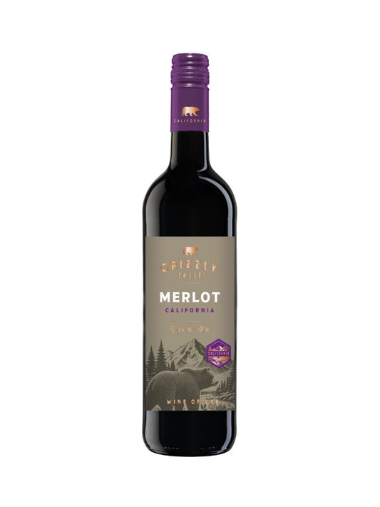 Grizzly Falls Merlot Rotwein Trocken Flaschenabbildung