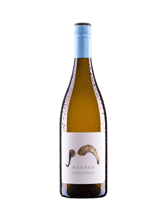 Hörner Chardonnay Widder Weißwein Flaschenabbildung