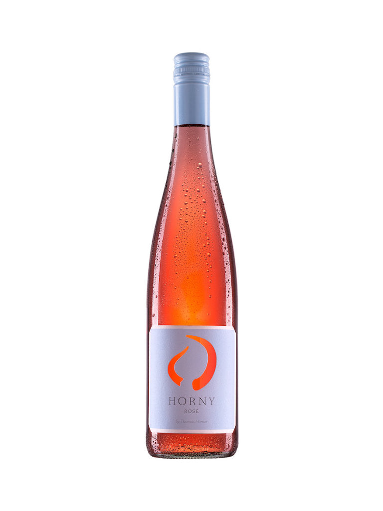 Hörner Horne Rosé Roséwein Flaschenabbildung