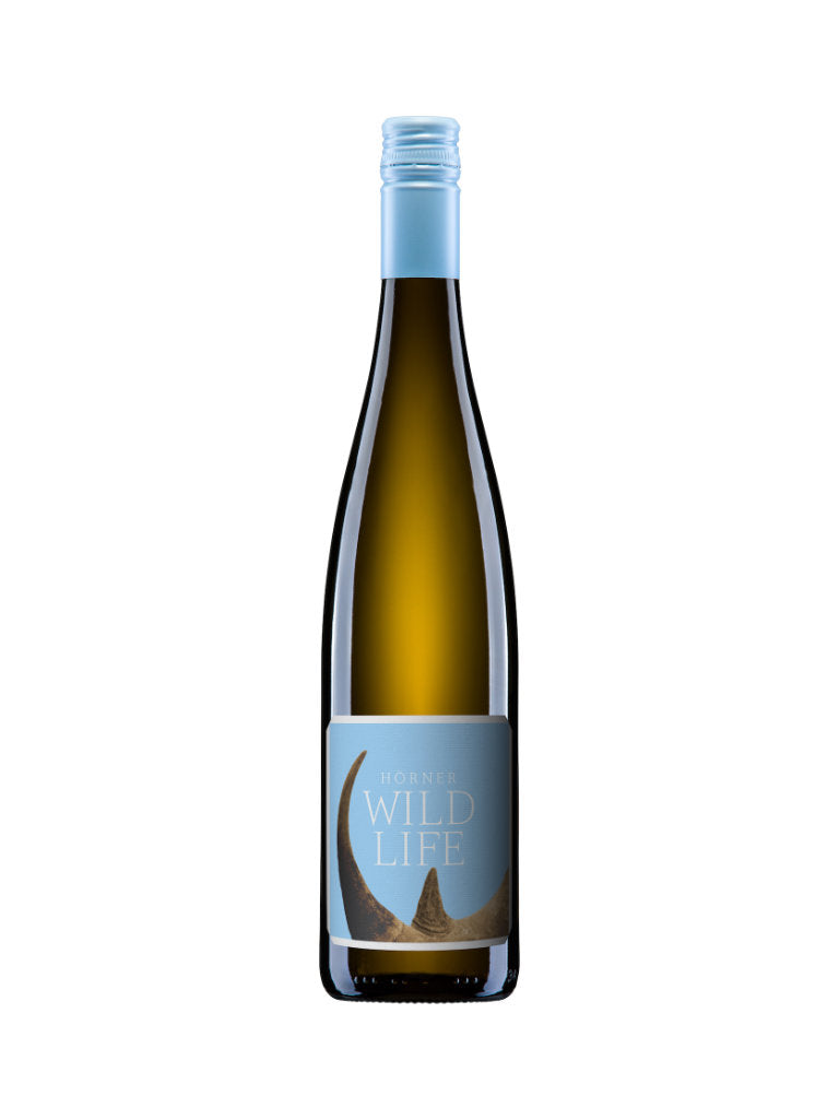 Hörner Wildlife Weißwein Flaschenabbildung