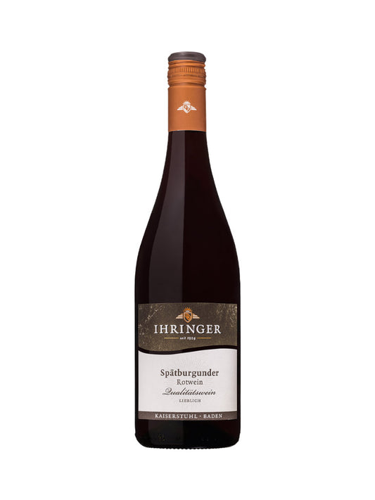 Ihringer Spätburgunder Rotwein lieblich Kaiserstuhl Baden Deutschland