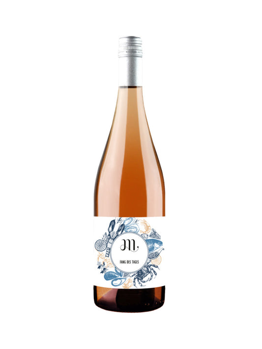 Jakoby Mathy Fang des Tages Roséwein Flaschenabbildung