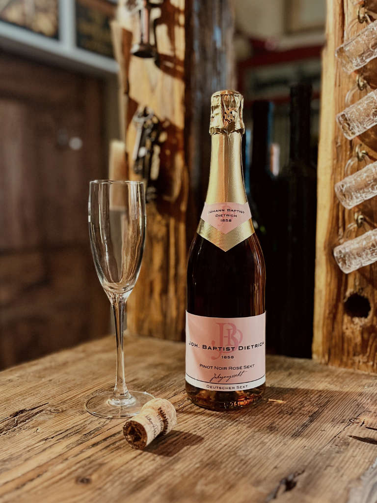 Johann Baptist Dietrich Sekt Pinot Noir Rosé Extra Trocken Bild 1