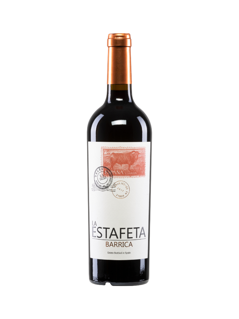 La Estafeta Barrica Tempranillo Rotwein Flaschenabbildung