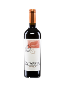 La Estafeta Barrica Tempranillo Rotwein Flaschenabbildung