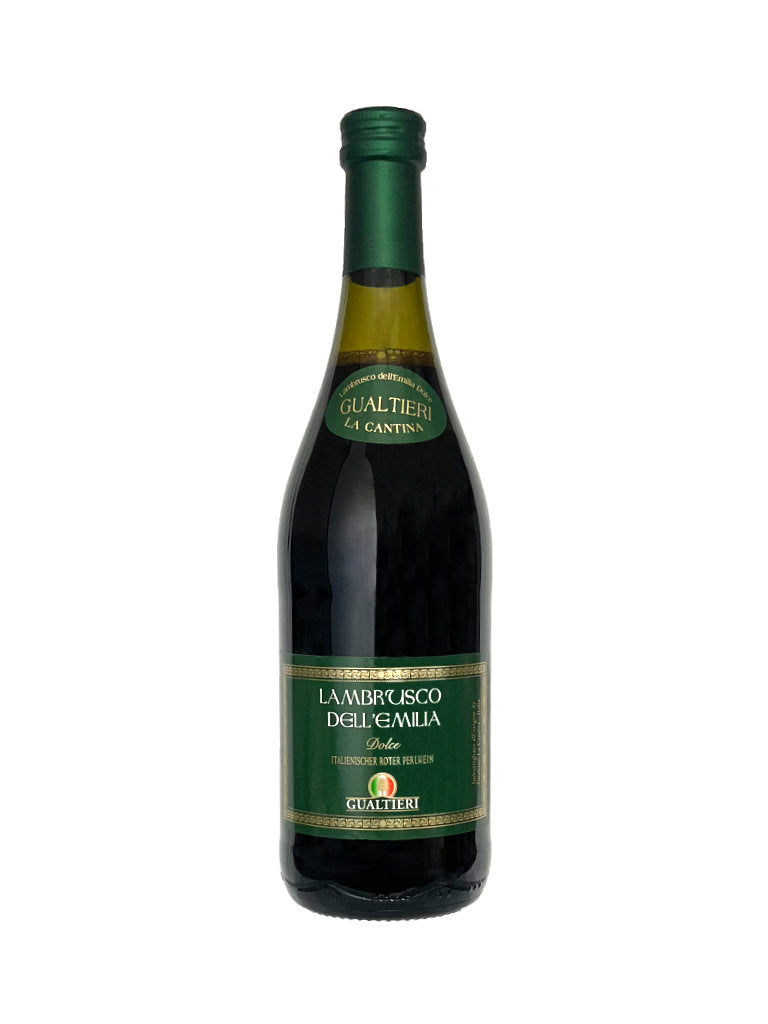 Lambrusco dell'Emilia Gualtieri La Cantina Perlwein Italien Lieblich