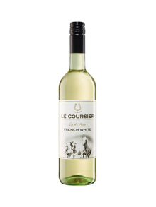 Le Coursier Blanc Weißwein Flaschenabbildung