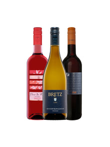 Weinpaket 3 Flaschen Weingut Bretz Rot Weiß Rosé