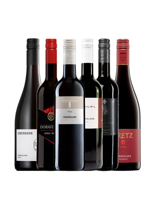 6er Weinpaket "Dornfelder | Lieblich & Süß"
