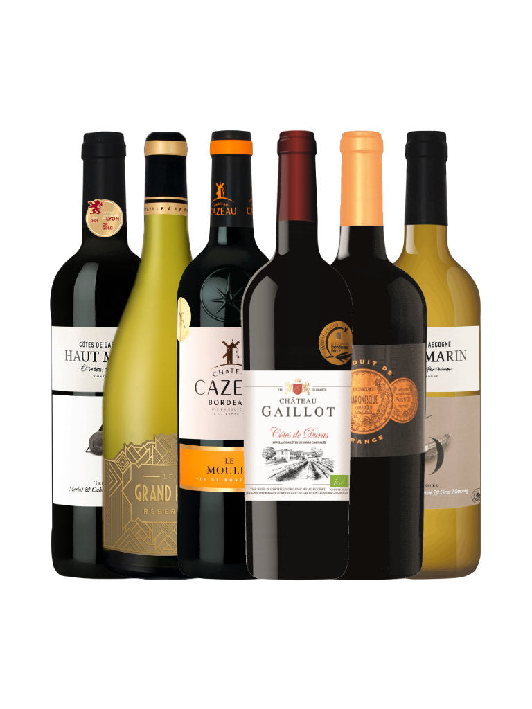 Weinpaket 6 Flaschen französische Weine