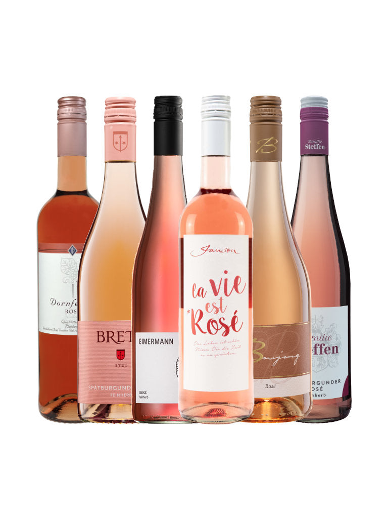 Weinpaket Halbtrockener Roséwein Produktabbildung