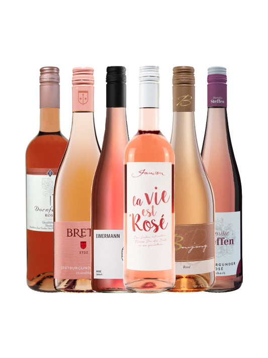 Weinpaket Halbtrockener Roséwein Produktabbildung