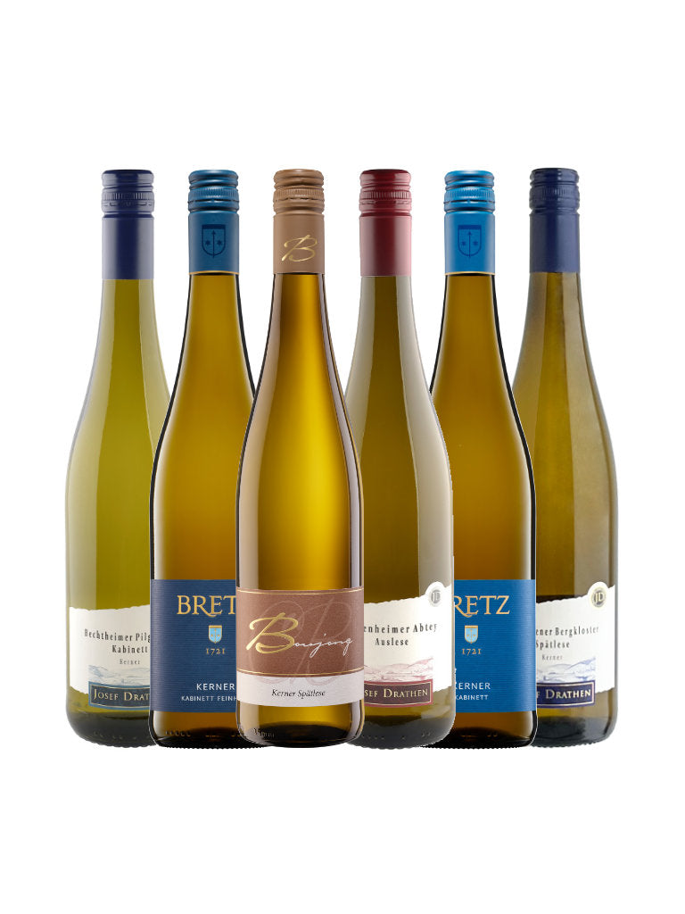 Weinpaket Kerner Flaschenabbildungen