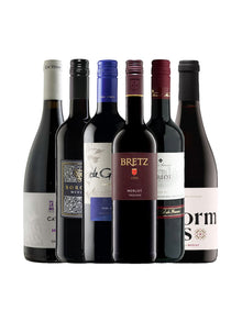 6er Weinpaket Merlot Flaschenabbildungen