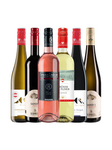 6 Flaschen Wein als Weinpaket Österreichische Weine