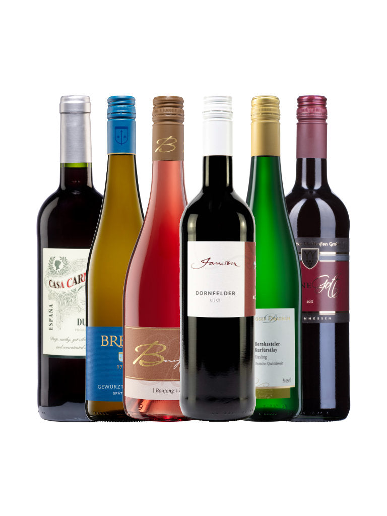 Weinpaket Süße und fruchtige Weine Produktabbildung