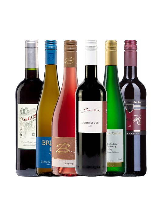 Weinpaket Süße und fruchtige Weine Produktabbildung