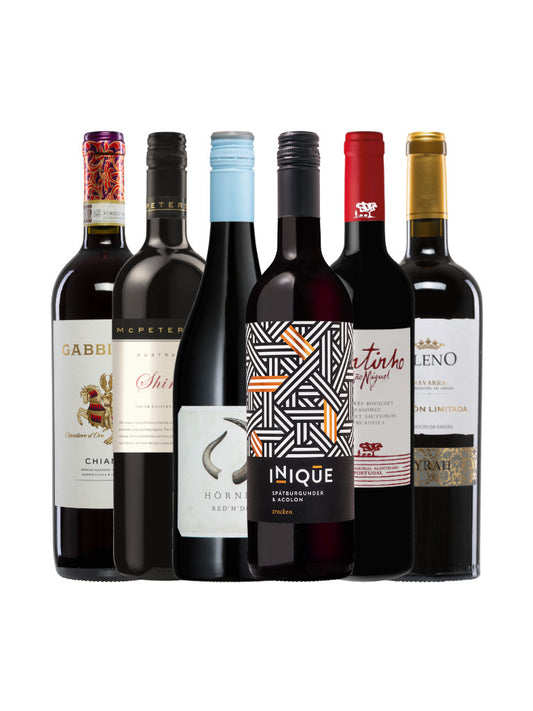 6er Weinpaket Wein zu Lamm Flaschenabbildung