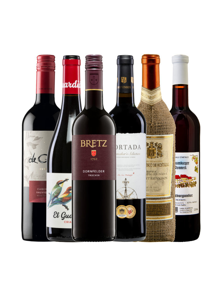 Weinpaket 6 Flaschen "Wein zu Wild" mein-weinladen.com