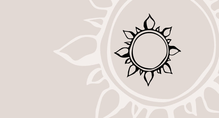 Stilisierte Sonne als Kategoriebild für Sommerweine