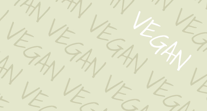 Vegan Schriftzug als Kategoriebild für vegane Weine