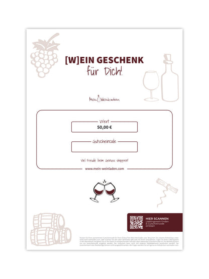 Geschenkgutschein | DIN A4